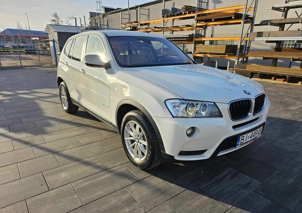 BMW X3 cena 55900 przebieg: 254930, rok produkcji 2013 z Ciechocinek małe 79